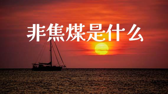 非焦煤是什么_https://wap.letulww.com_融资租赁_第1张