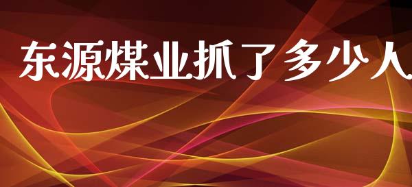 东源煤业抓了多少人_https://wap.letulww.com_投资管理_第1张