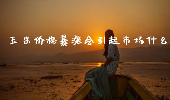 玉米价格暴涨会引起市场什么_https://wap.letulww.com_投资策略_第1张