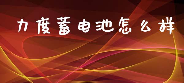 力度蓄电池怎么样_https://wap.letulww.com_外汇交易_第1张