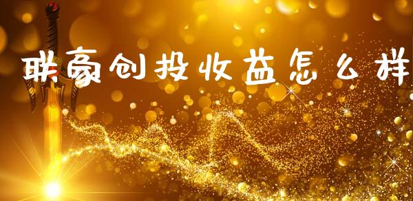 联豪创投收益怎么样_https://wap.letulww.com_投资管理_第1张