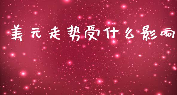 美元走势受什么影响_https://wap.letulww.com_投资策略_第1张