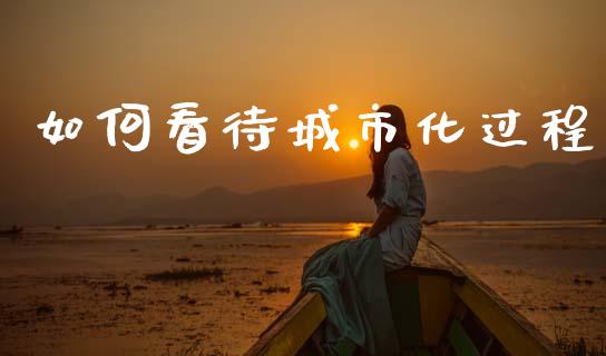 如何看待城市化过程_https://wap.letulww.com_外汇交易_第1张