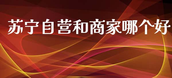 苏宁自营和商家哪个好_https://wap.letulww.com_投资管理_第1张
