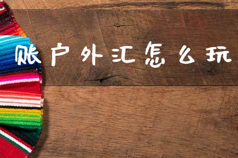 账户外汇怎么玩_https://wap.letulww.com_外汇交易_第1张