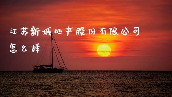 江苏新城地产股份有限公司怎么样_https://wap.letulww.com_外汇交易_第1张