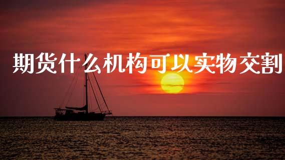 期货什么机构可以实物交割_https://wap.letulww.com_融资租赁_第1张