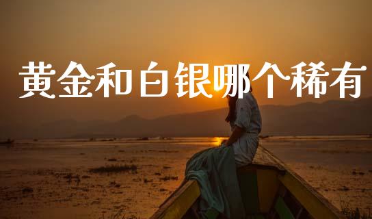 黄金和白银哪个稀有_https://wap.letulww.com_投资策略_第1张
