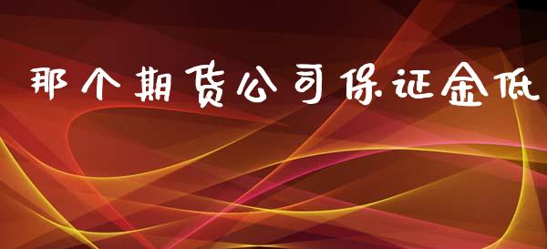 那个期货公司保证金低_https://wap.letulww.com_投资策略_第1张