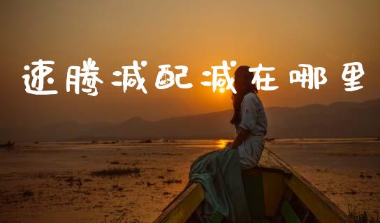 速腾减配减在哪里_https://wap.letulww.com_外汇交易_第1张