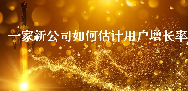 一家新公司如何估计用户增长率_https://wap.letulww.com_投资策略_第1张