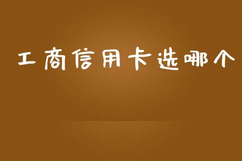 工商信用卡选哪个_https://wap.letulww.com_投资管理_第1张