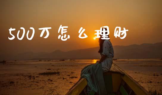 500万怎么理财_https://wap.letulww.com_外汇交易_第1张