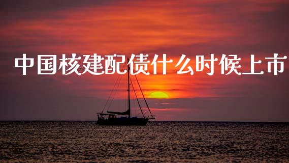 中国核建配债什么时候上市_https://wap.letulww.com_外汇交易_第1张