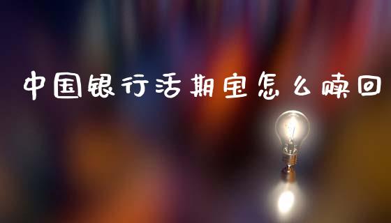 中国银行活期宝怎么赎回_https://wap.letulww.com_外汇交易_第1张