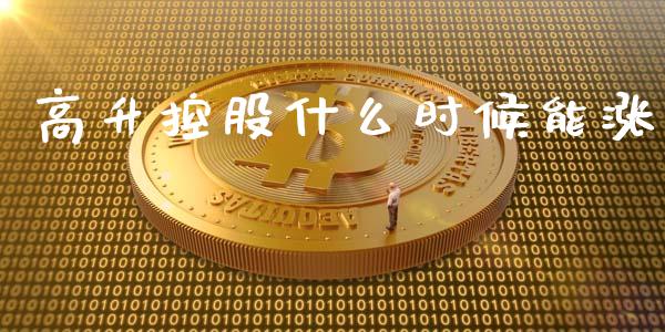 高升控股什么时候能涨_https://wap.letulww.com_融资租赁_第1张