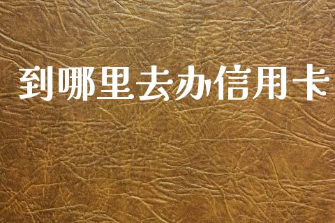 到哪里去办信用卡_https://wap.letulww.com_投资策略_第1张