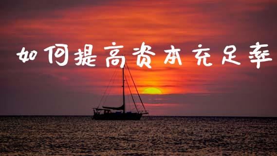 如何提高资本充足率_https://wap.letulww.com_投资管理_第1张