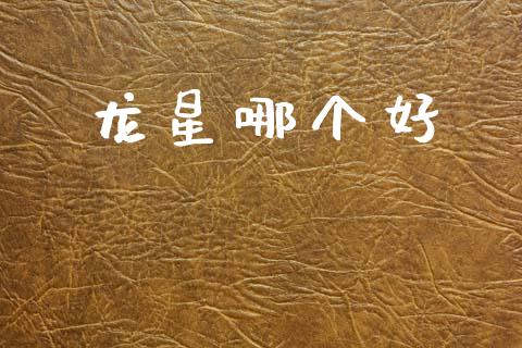 龙星哪个好_https://wap.letulww.com_外汇交易_第1张