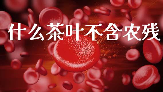 什么茶叶不含农残_https://wap.letulww.com_投资管理_第1张