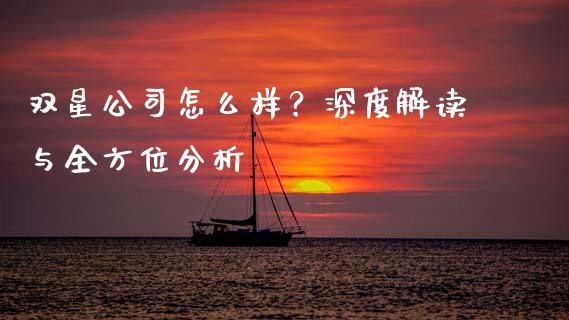 双星公司怎么样？深度解读与全方位分析_https://wap.letulww.com_投资策略_第1张