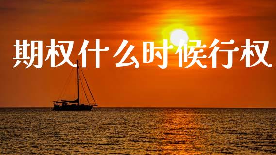 期权什么时候行权_https://wap.letulww.com_投资管理_第1张