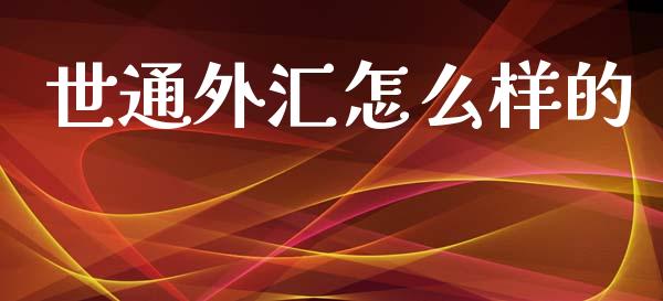 世通外汇怎么样的_https://wap.letulww.com_外汇交易_第1张