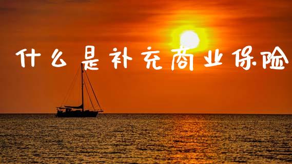 什么是补充商业保险_https://wap.letulww.com_投资策略_第1张