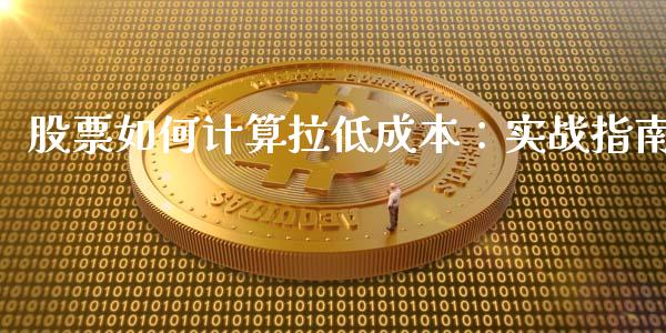 股票如何计算拉低成本：实战指南_https://wap.letulww.com_外汇交易_第1张