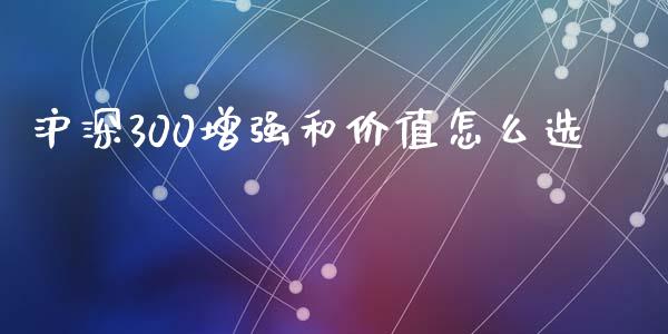 沪深300增强和价值怎么选_https://wap.letulww.com_外汇交易_第1张