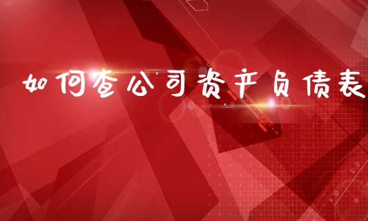 如何查公司资产负债表_投资管理_第1张_外汇交易_投资策略_融资租赁_投资管理 如何查公司资产负债表_https://wap.letulww.com_投资管理_第1张