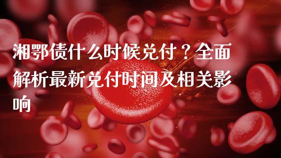 湘鄂债什么时候兑付？全面解析最新兑付时间及相关影响_https://wap.letulww.com_投资策略_第1张