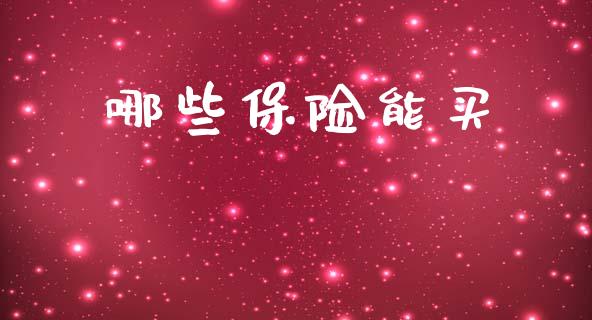 哪些保险能买_https://wap.letulww.com_投资管理_第1张