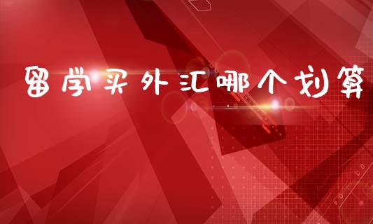 留学买外汇哪个划算_https://wap.letulww.com_外汇交易_第1张