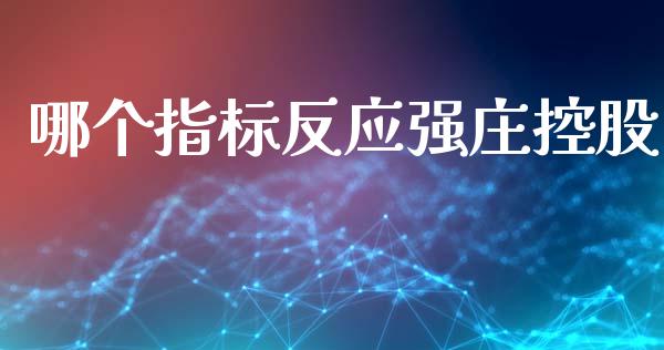 哪个指标反应强庄控股_https://wap.letulww.com_投资策略_第1张
