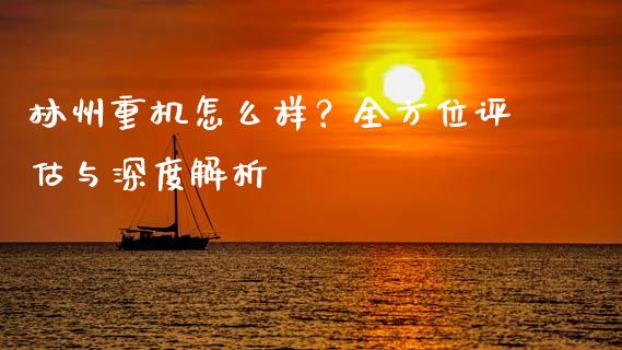 林州重机怎么样？全方位评估与深度解析_https://wap.letulww.com_投资策略_第1张