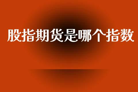 股指期货是哪个指数_https://wap.letulww.com_投资管理_第1张