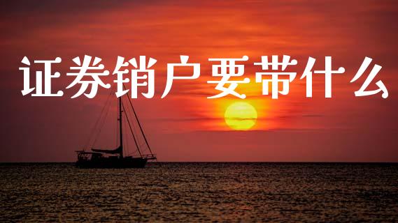 证券销户要带什么_https://wap.letulww.com_外汇交易_第1张