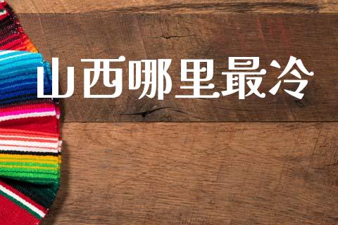 山西哪里最冷_https://wap.letulww.com_外汇交易_第1张