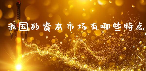 我国的资本市场有哪些特点_https://wap.letulww.com_投资策略_第1张