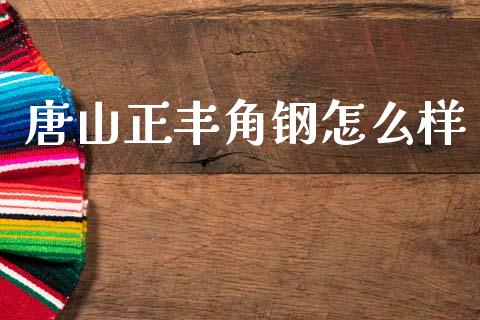 唐山正丰角钢怎么样_投资管理_第1张_外汇交易_投资策略_融资租赁_投资管理 唐山正丰角钢怎么样_https://wap.letulww.com_投资管理_第1张