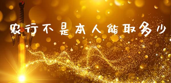 农行不是本人能取多少_https://wap.letulww.com_融资租赁_第1张