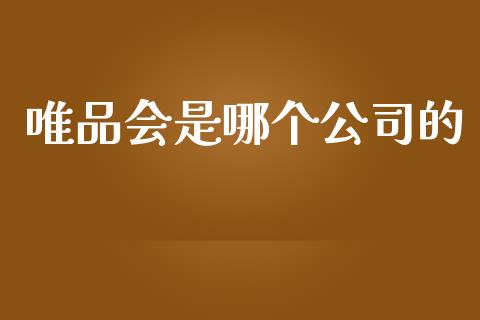 唯品会是哪个公司的_https://wap.letulww.com_外汇交易_第1张