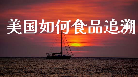 美国如何食品追溯_https://wap.letulww.com_投资策略_第1张