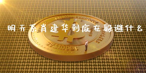 明天系肖建华到底在躲避什么_https://wap.letulww.com_投资策略_第1张