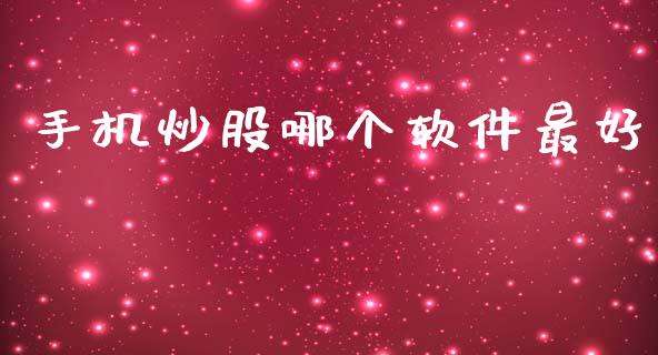 手机炒股哪个软件最好_https://wap.letulww.com_投资管理_第1张