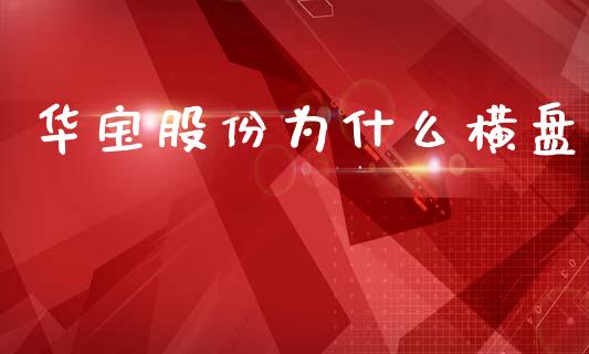 华宝股份为什么横盘_https://wap.letulww.com_融资租赁_第1张