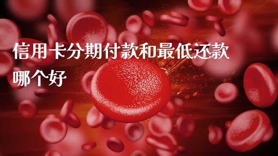 信用卡分期付款和最低还款哪个好_https://wap.letulww.com_外汇交易_第1张