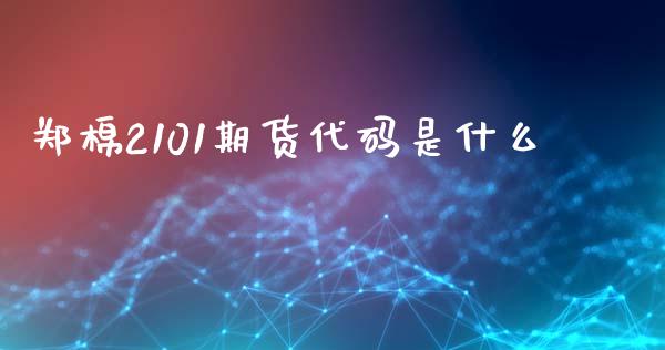 郑棉2101期货代码是什么_https://wap.letulww.com_融资租赁_第1张