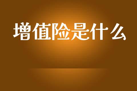 增值险是什么_https://wap.letulww.com_外汇交易_第1张
